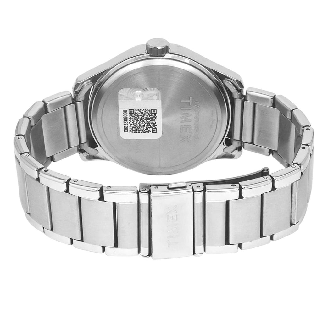 E Class Men Quartz Blue Dial Multi-Function Stainless Steel Watch TW0TG7627