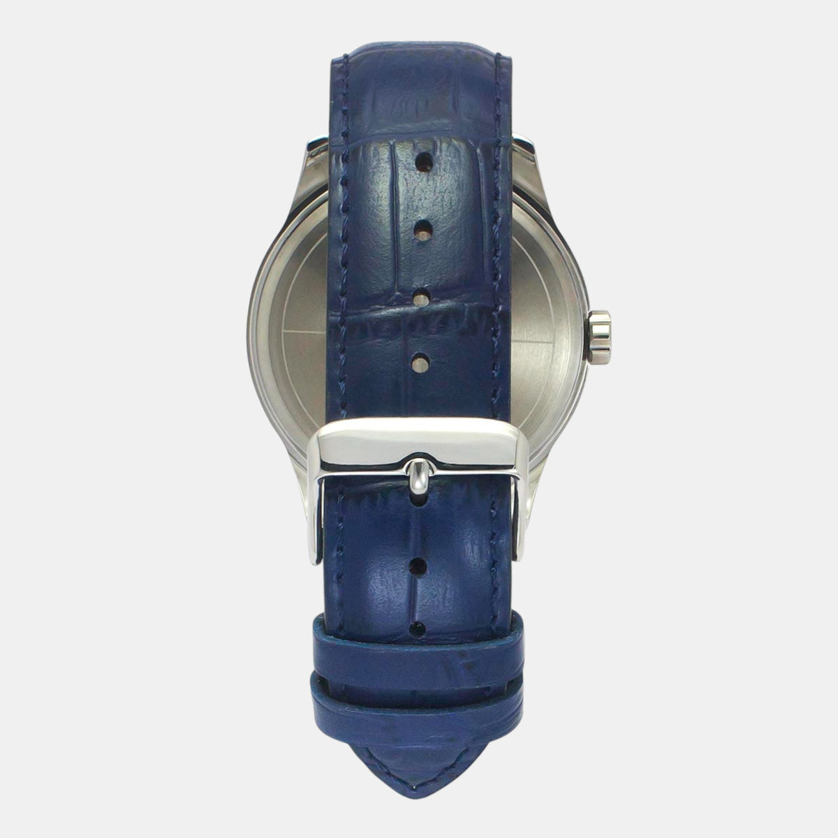 Signio Men Quartz Blue Dial Multi-Function Leather Watch TW0TG7632