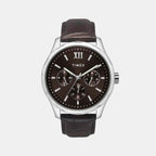 Timex Round Brown Multi-Function watch