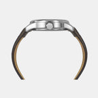 Timex Men Round Brown watch