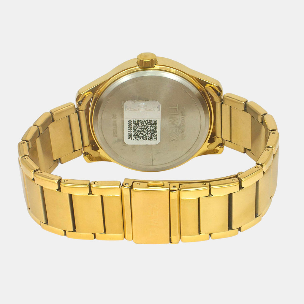 Fashion Men Quartz Green Dial Multi-Function Stainless Steel Watch TW0TG7635