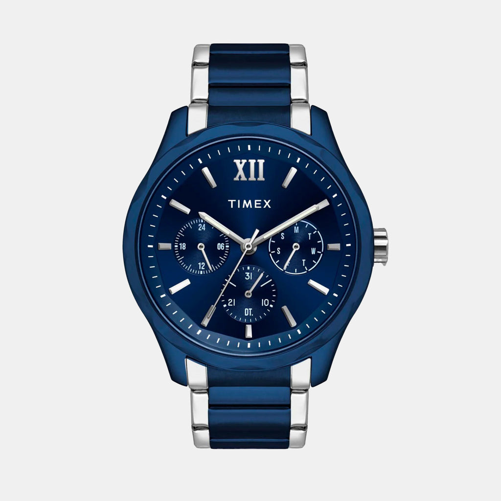 Signio Men Quartz Dial Multi-Function Stainless Steel Watch TW0TG7638