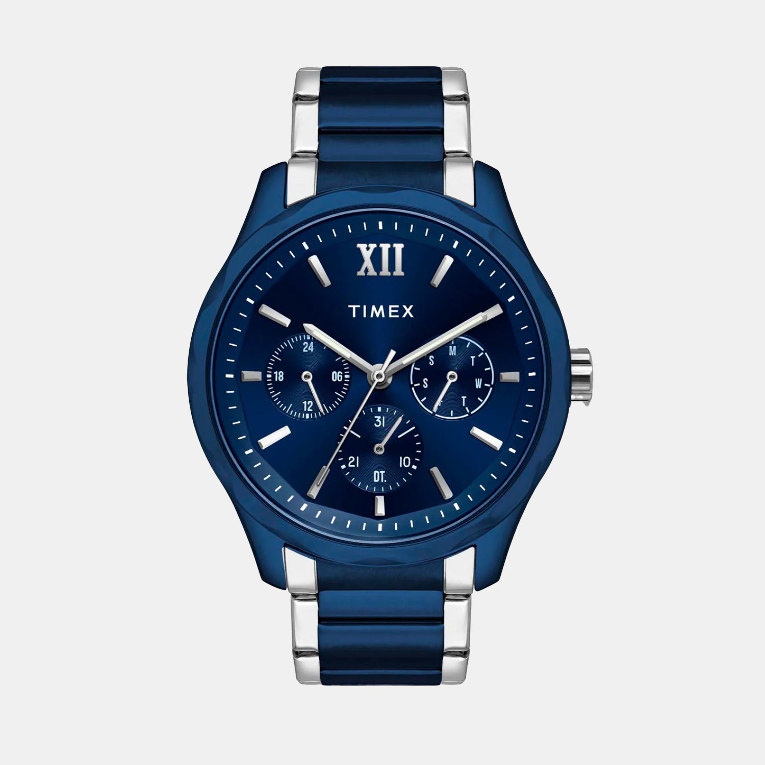 Signio Men Quartz Dial Multi-Function Stainless Steel Watch TW0TG7638