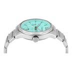 Fashion Men Quartz Tiffany Blue Dial Multi-Function Stainless Steel Watch TW0TG7639