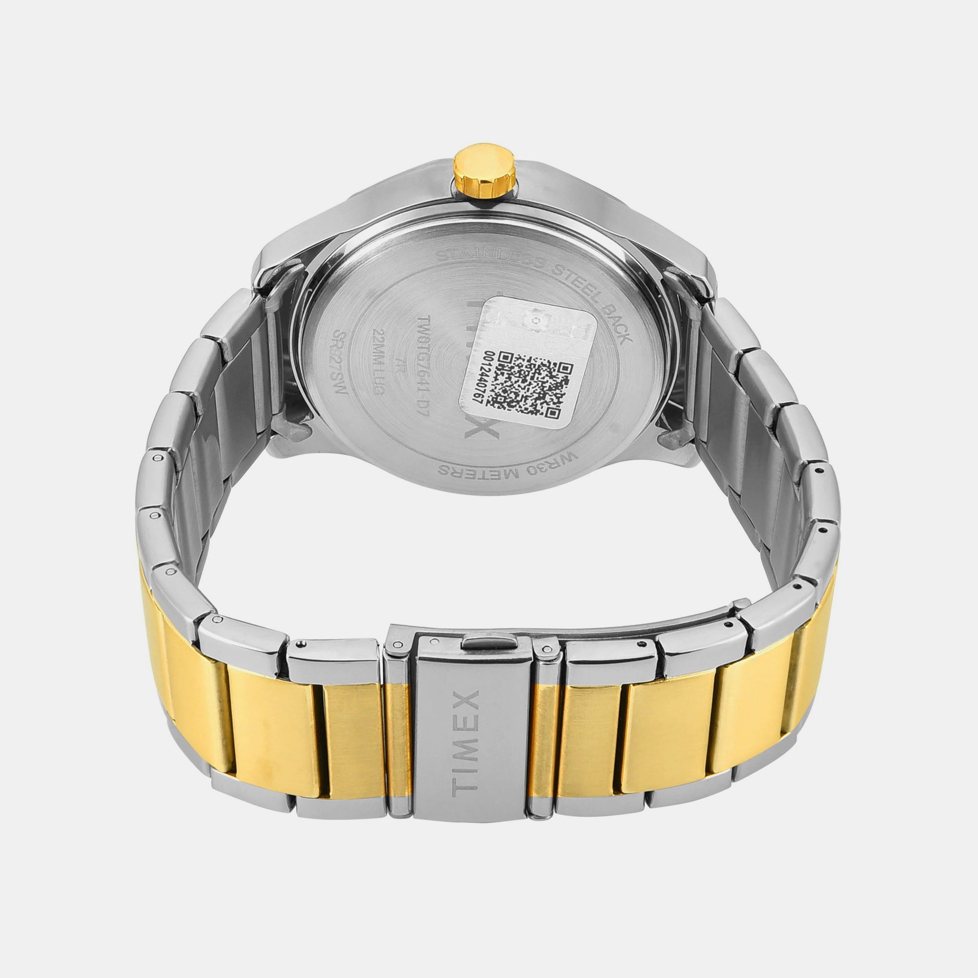 Fashion Men Quartz Green Dial Analog Stainless Steel Watch TW0TG7641