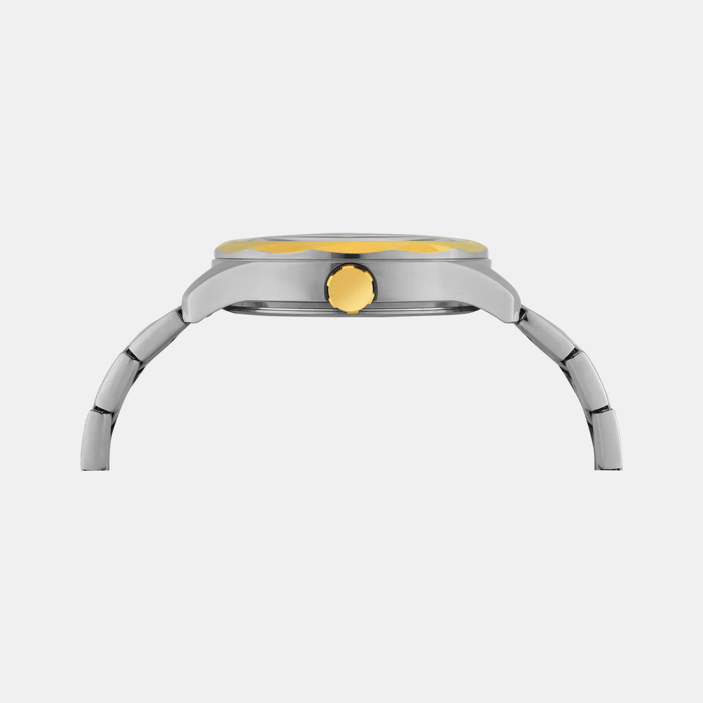 Fashion Men Quartz Green Dial Analog Stainless Steel Watch TW0TG7641