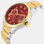 Trendline Men Quartz Red Dial Multi-Function Watch TW0TG7646