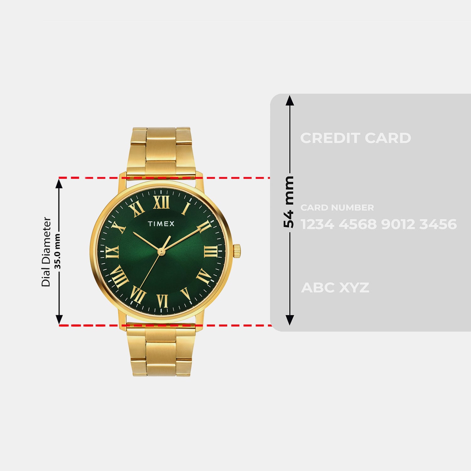 Fashion Men Quartz Green Dial Analog Stainless Steel Watch TW0TG8024