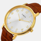 Trendline Men Quartz Dial Analog Leather Watch TW0TG8026