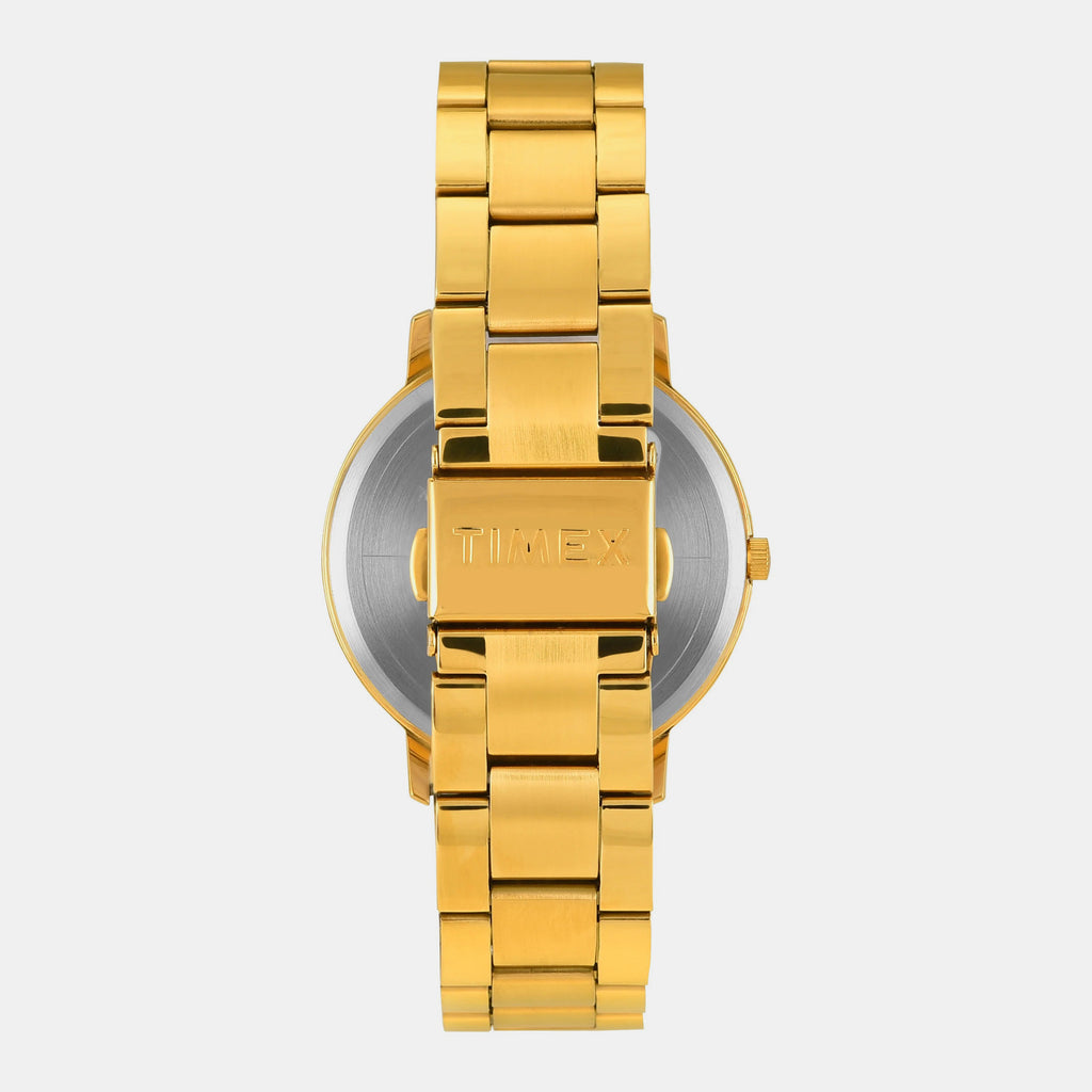 Fashion Men Quartz Green Dial Analog Stainless Steel Watch TW0TG8027