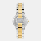 Fashion Men Quartz Champagne Dial Analog Stainless Steel Watch TW0TG8028