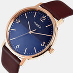 Trendline Men Quartz Dial Analog Leather Watch TW0TG8030