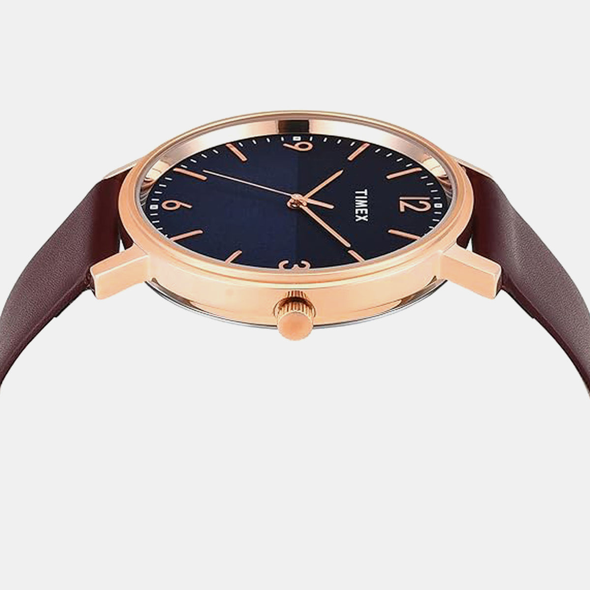 Trendline Men Quartz Blue Dial Analog Leather Watch TW0TG8030