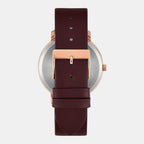 Trendline Men Quartz Dial Analog Leather Watch TW0TG8030