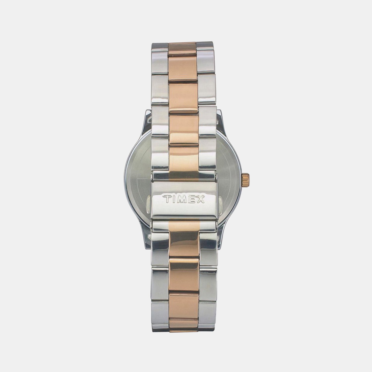 Fashion Men Quartz Black Dial Analog Stainless Steel Watch TW0TG8305