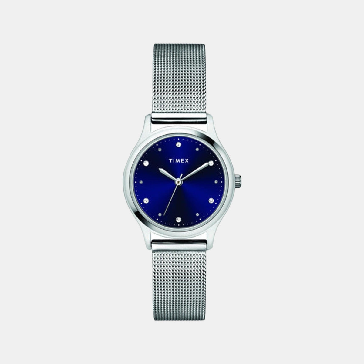Trendline Women Quartz Blue Dial Analog Mesh Watch TW0TL8707