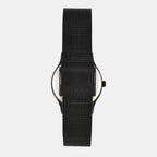 Fashion Women Quartz Black Dial Analog Stainless Steel Watch TW0TL8716