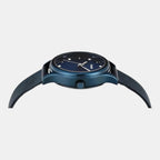 Fashion Women Quartz Blue Dial Analog Stainless Steel Watch TW0TL8717