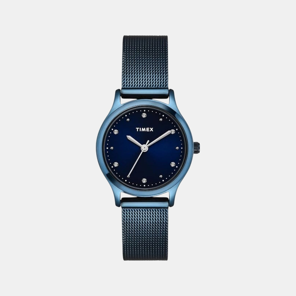 Trendline Women Quartz Blue Dial Analog Stainless Steel Watch TW0TL8717