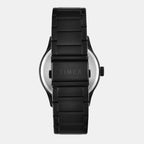 Fashion Men Quartz Black Dial Multi-Function Stainless Steel Watch TW0TG7625