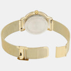 Women Quartz Cream Dial Analog Stainless Steel Watch TW2R26500