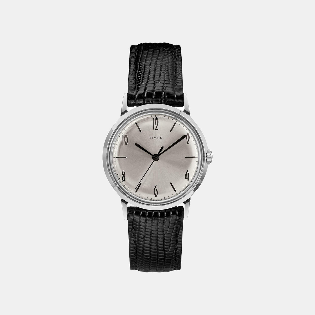Marlin Men Mechanical Silver Dial Analog Leather Watch TW2R47900U9