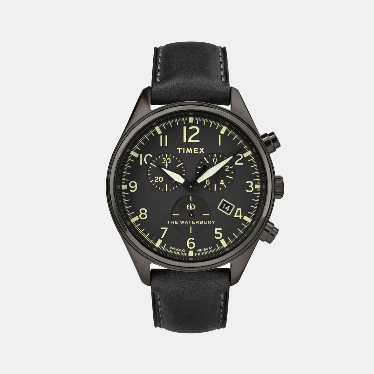 Timex Round Black Multi-Function watch