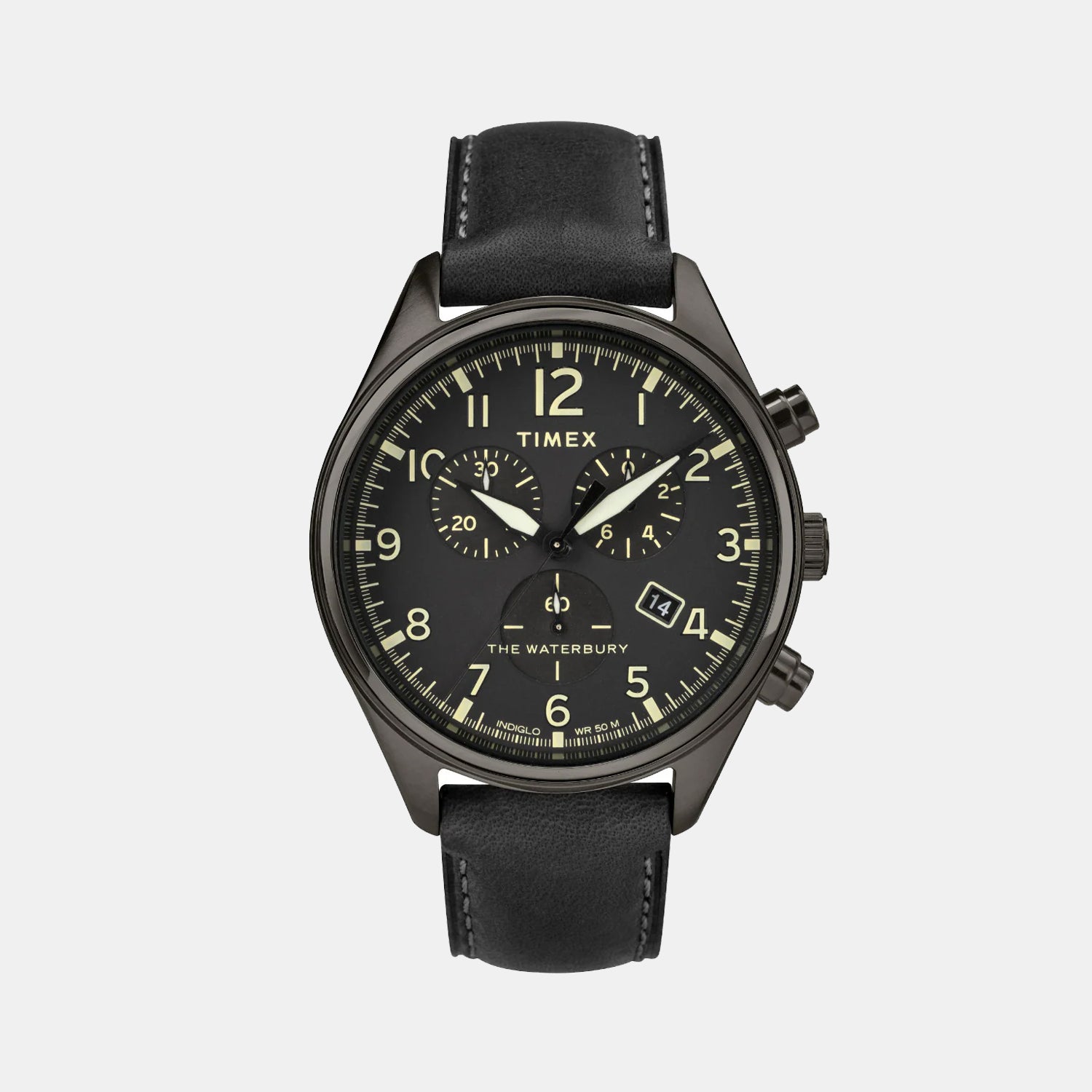 Timex Round Black Multi-Function watch