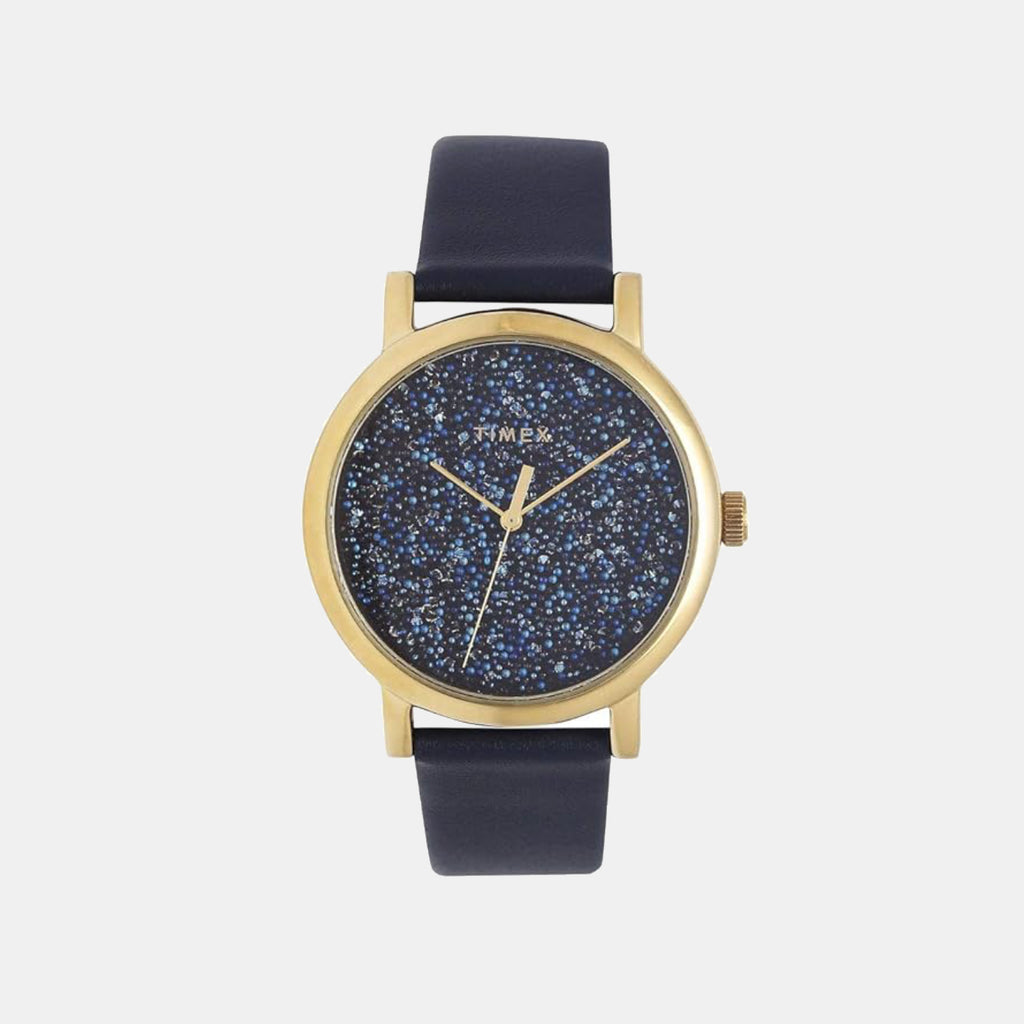 Timex Round Blue Analog watch
