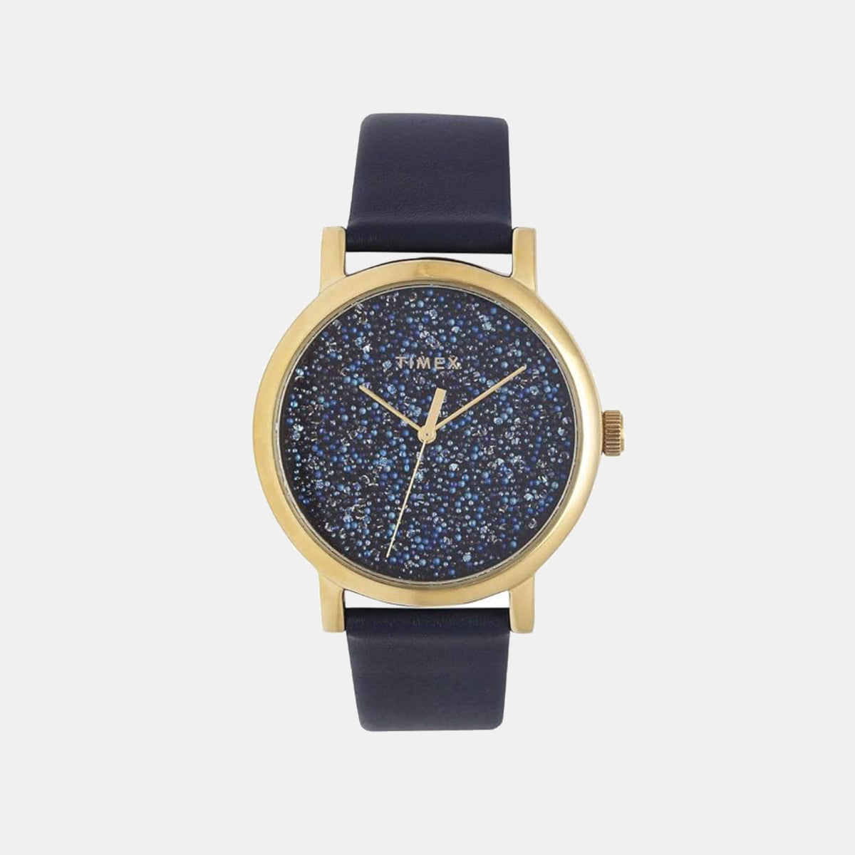 Timex Round Blue Analog watch