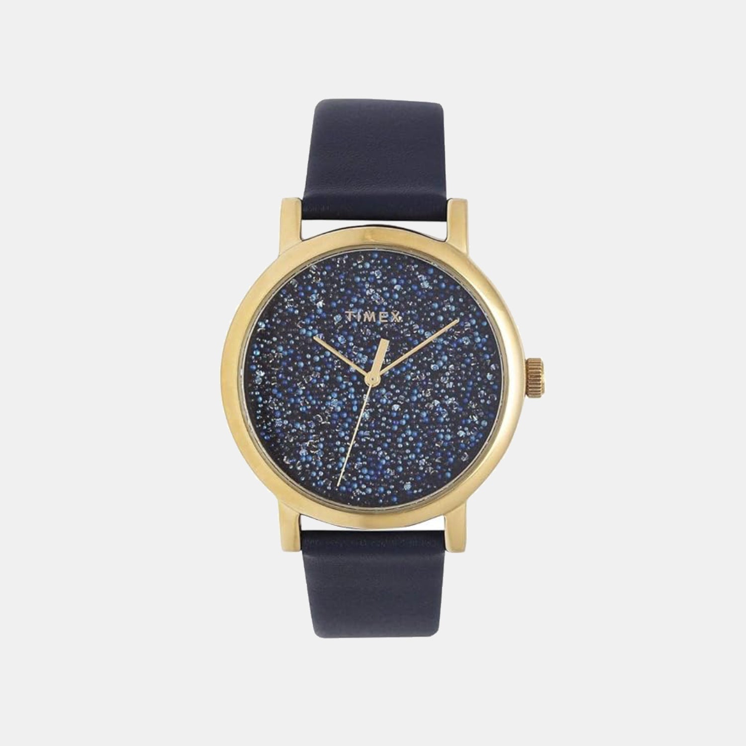 Timex Round Blue Analog watch