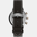 Men Quartz Black Dial Analog Leather Watch TW2T71500UJ