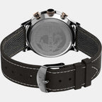 Men Quartz Black Dial Analog Leather Watch TW2T71500UJ
