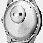 Q Timex Men Quartz Blue Dial Analog Stainless Steel Watch TW2T80700U9