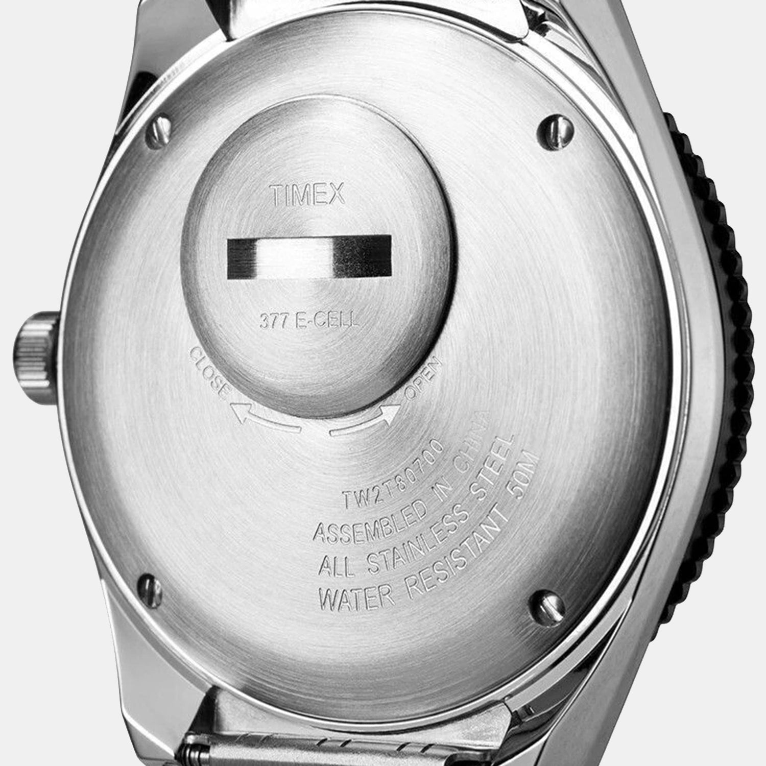 Q Timex Men Quartz Blue Dial Analog Stainless Steel Watch TW2T80700U9