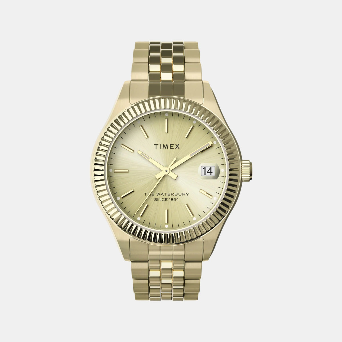 Women Quartz Gold Dial Analog Stainless Steel Watch TW2T86900UJ