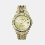 Women Quartz Gold Dial Analog Stainless Steel Watch TW2T86900UJ