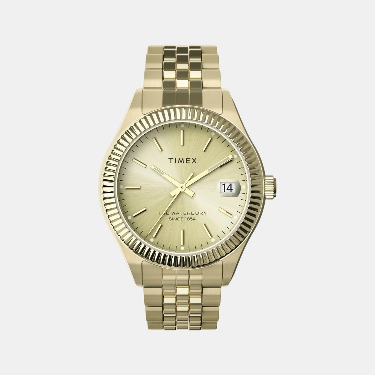 Women Quartz Gold Dial Analog Stainless Steel Watch TW2T86900UJ