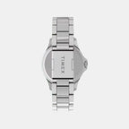 Men Quartz White Dial Analog Stainless Steel Watch TW2U10900UJ