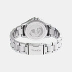 Men Quartz White Dial Analog Stainless Steel Watch TW2U10900UJ
