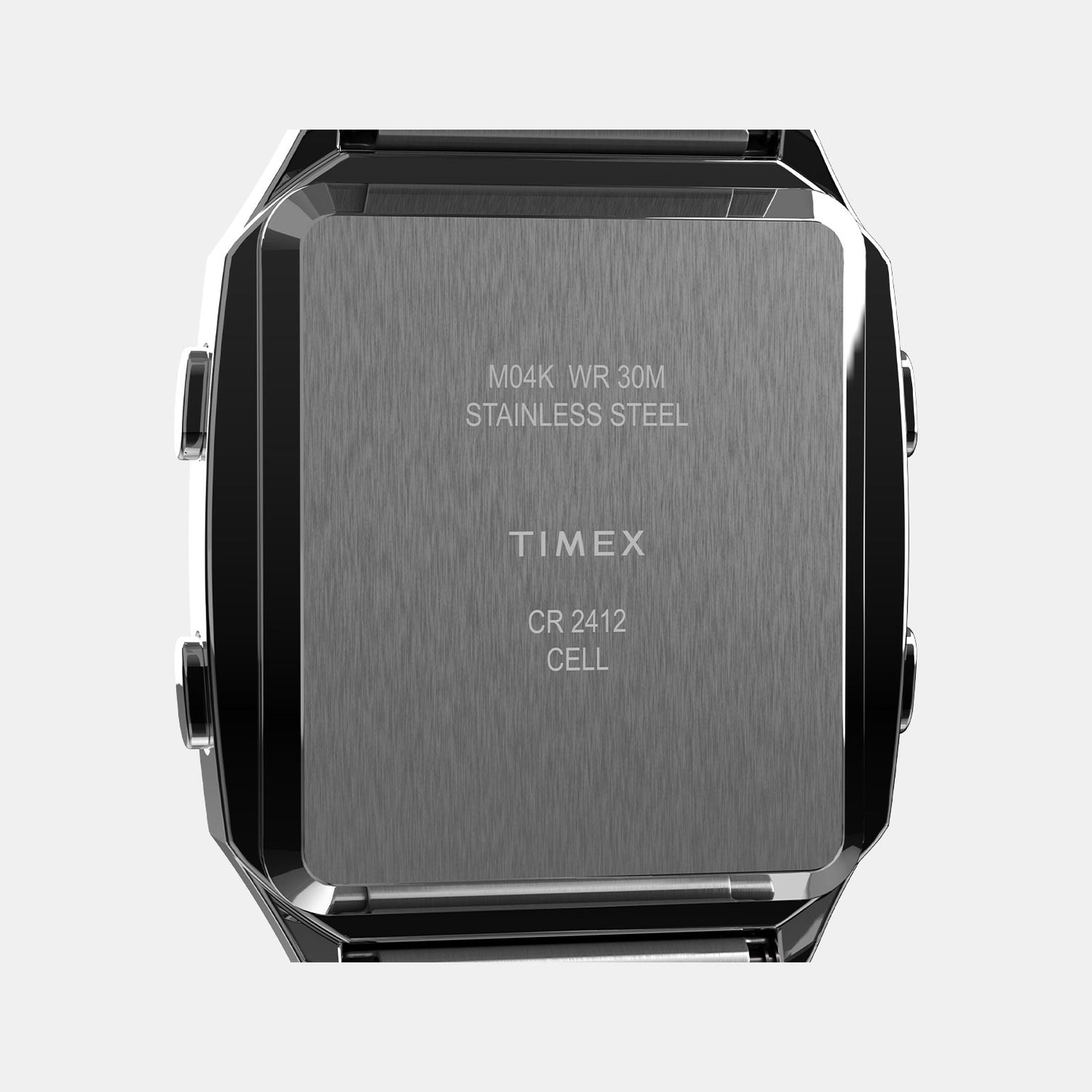 Q Timex Men Digital Stainless Steel Watch TW2U72400U9