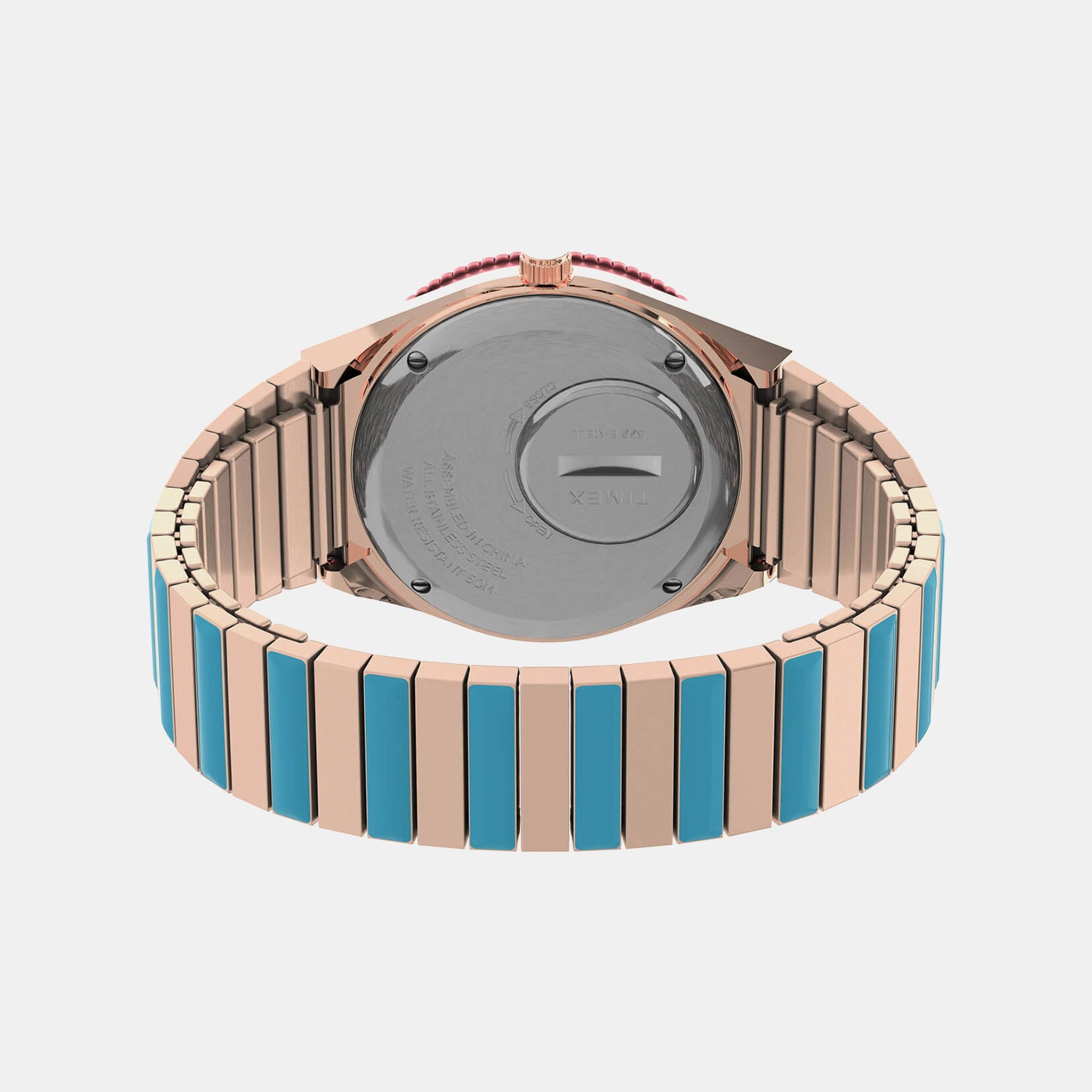 Women Quartz Pink Dial Analog Stainless Steel Watch TW2U81500UJ