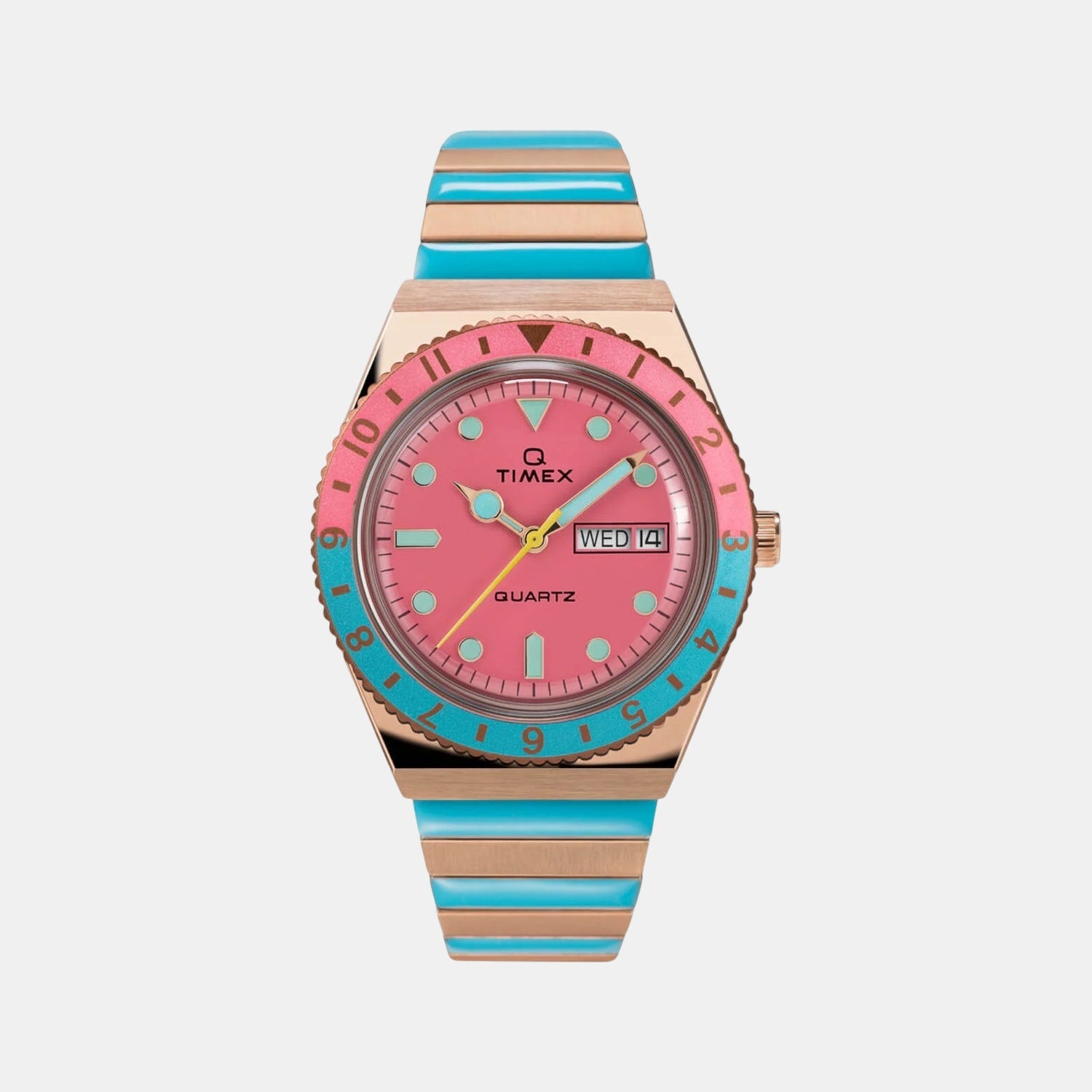 Women Quartz Pink Dial Analog Stainless Steel Watch TW2U81500UJ