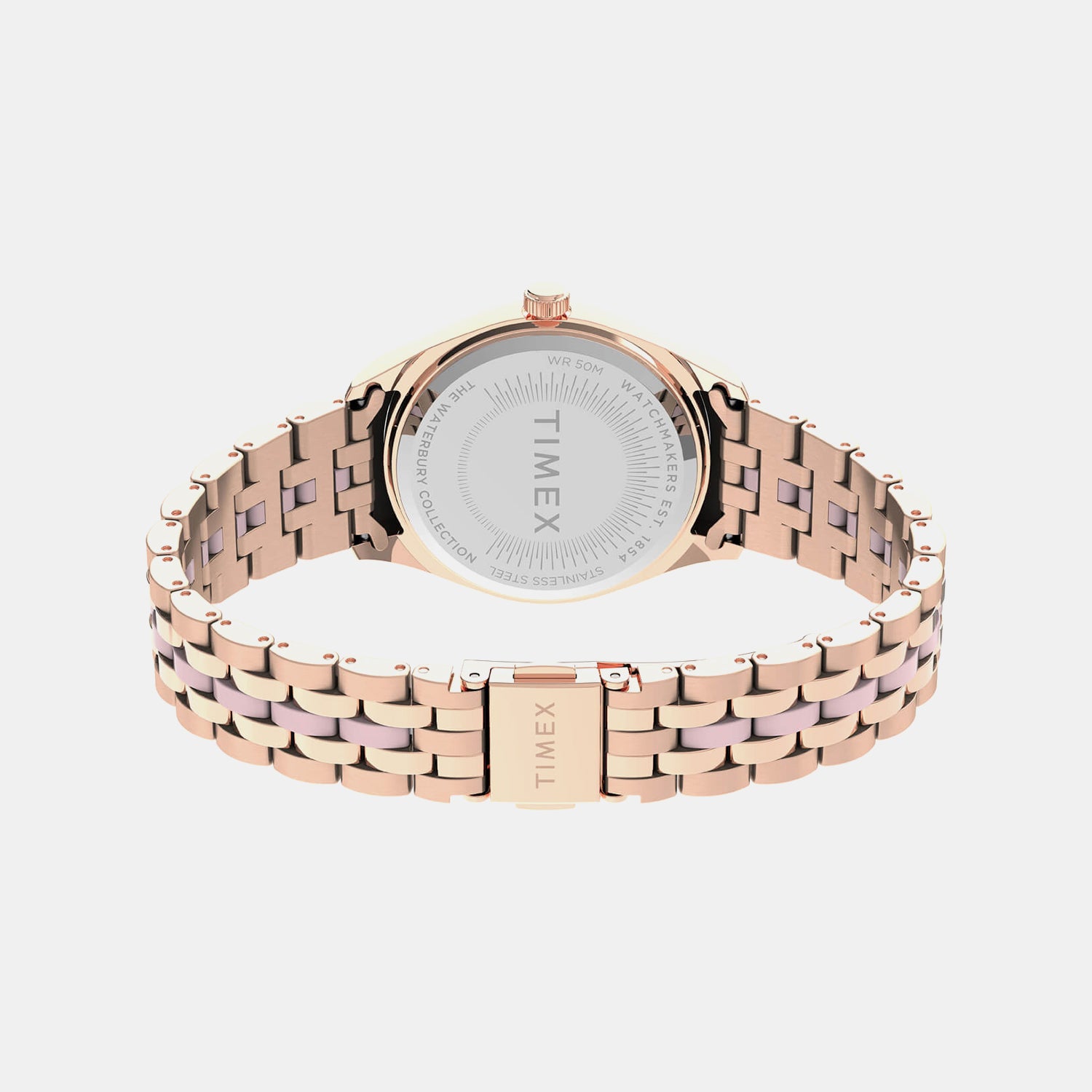 Women Quartz Pink Dial Analog Stainless Steel Watch TW2U82800UJ