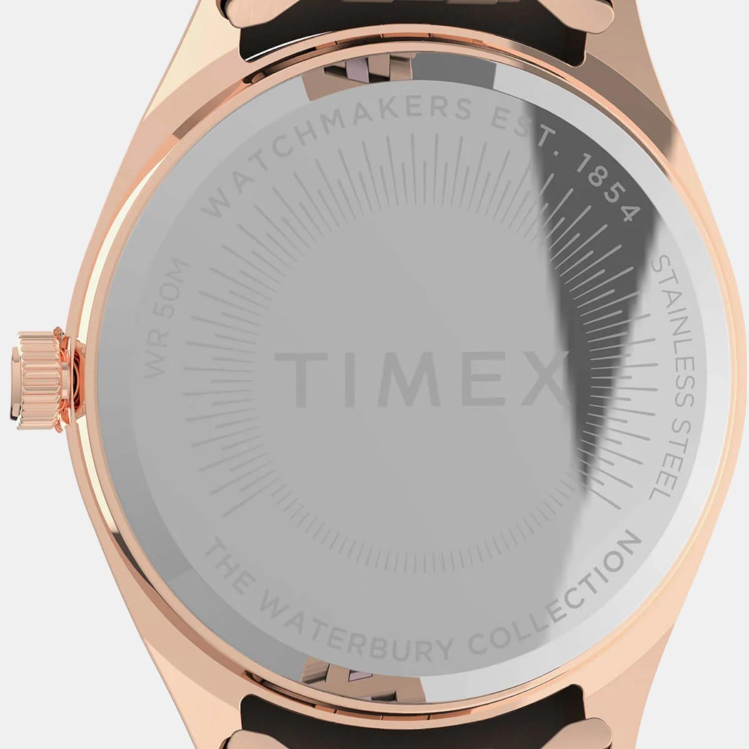 Women Quartz Pink Dial Analog Stainless Steel Watch TW2U82800UJ