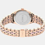 Women Quartz Pink Dial Analog Stainless Steel Watch TW2U82800UJ