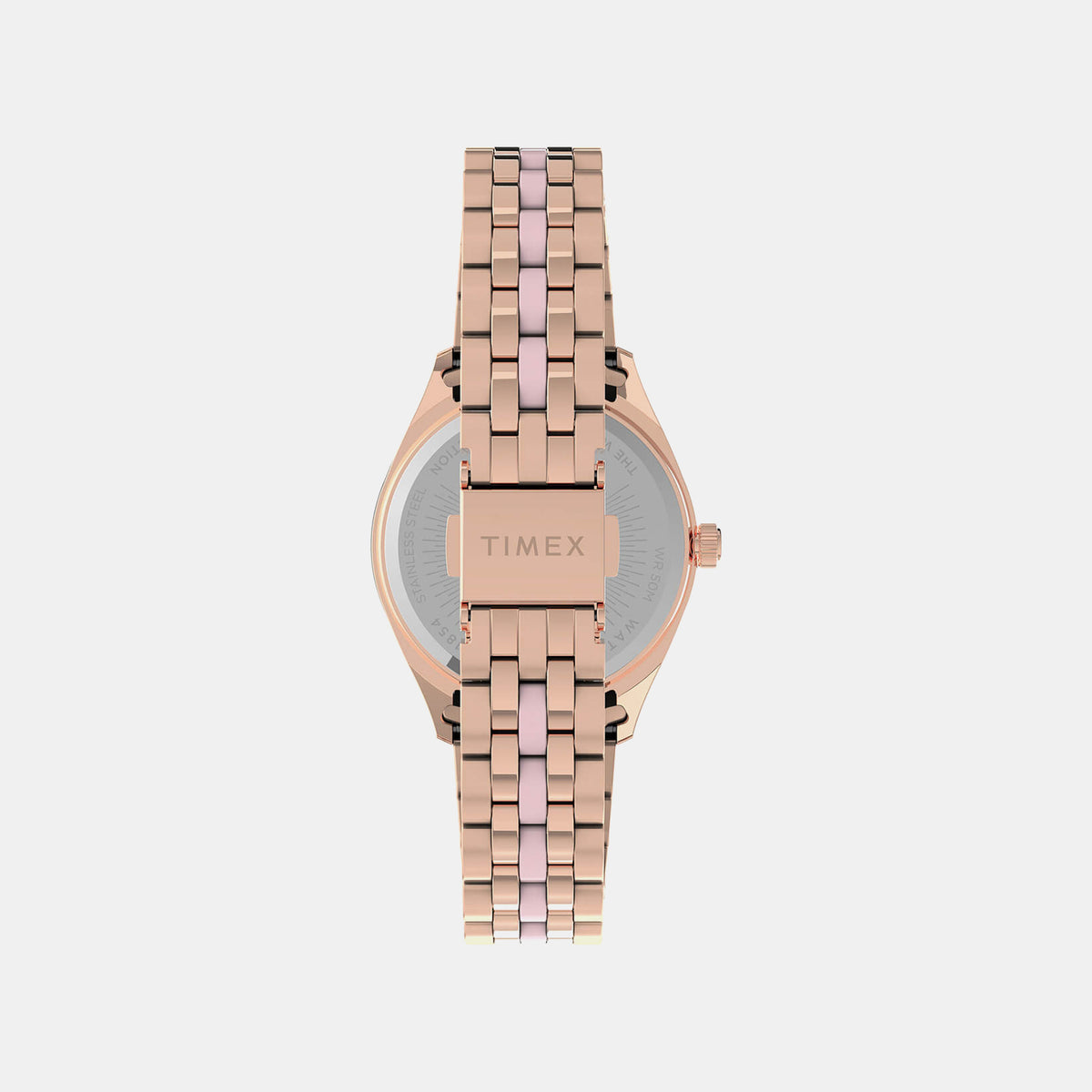 Women Quartz Pink Dial Analog Stainless Steel Watch TW2U82800UJ
