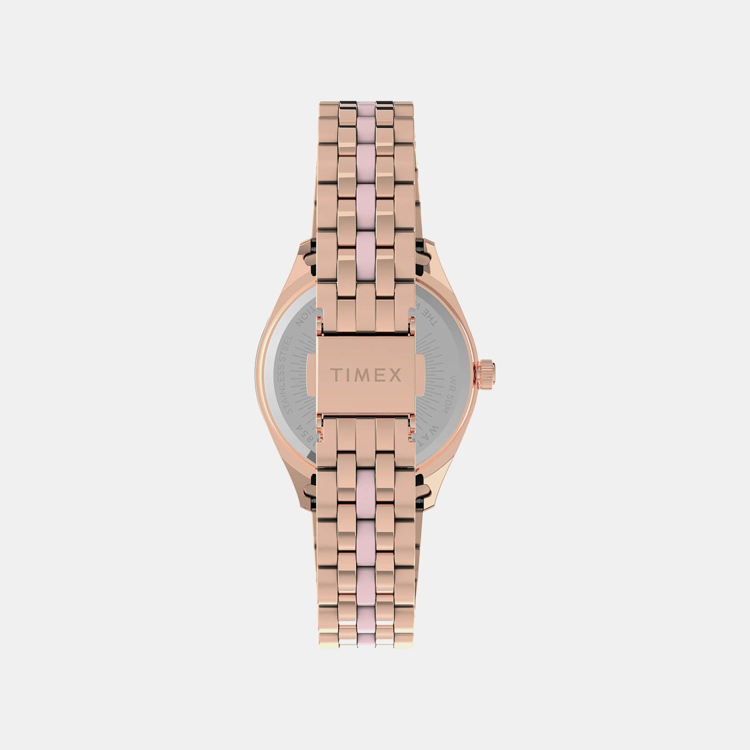 Women Quartz Pink Dial Analog Stainless Steel Watch TW2U82800UJ