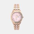 Women Quartz Pink Dial Analog Stainless Steel Watch TW2U82800UJ