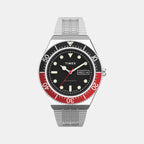 Men Automatic Black Dial Analog Stainless Steel Watch TW2U83400U9